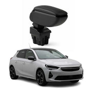 Armlehne Mittelarmlehne für Opel Corsa F 2019-2026 PU-Leder ABS Schwarz