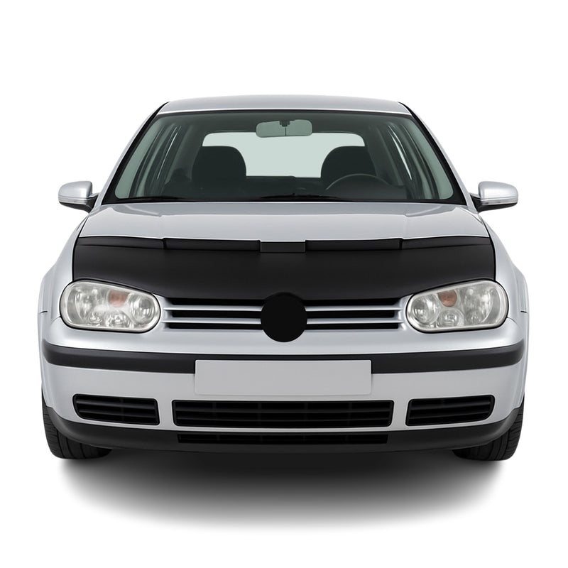 Haubenbra Steinschlagschutz Bonnet Bra für VW Golf 1997-2003 Schwarz Halb