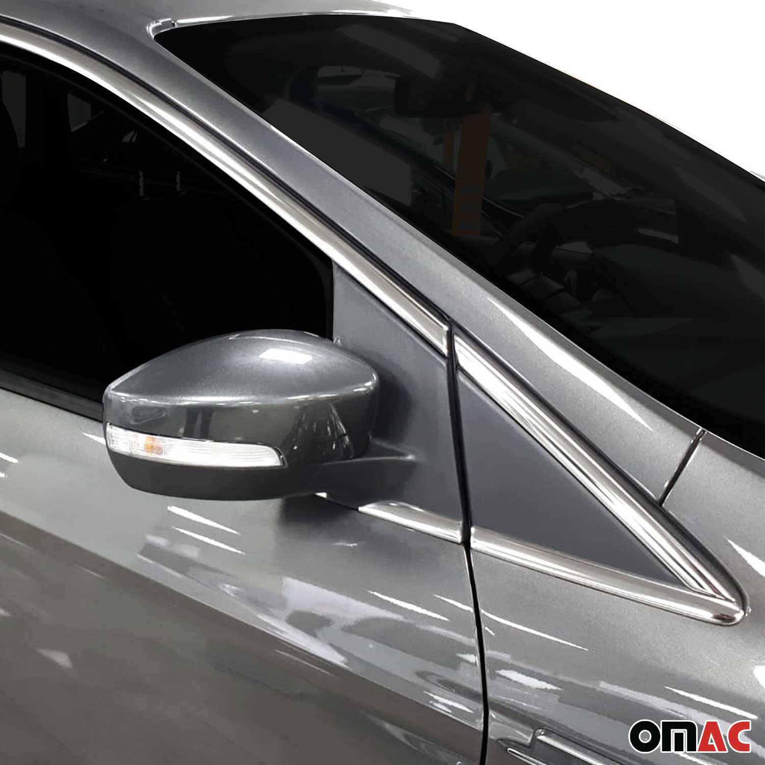Fensterleisten Zierleisten für Ford Kuga II 2012-2019 Edelstahl Chrom 12tlg