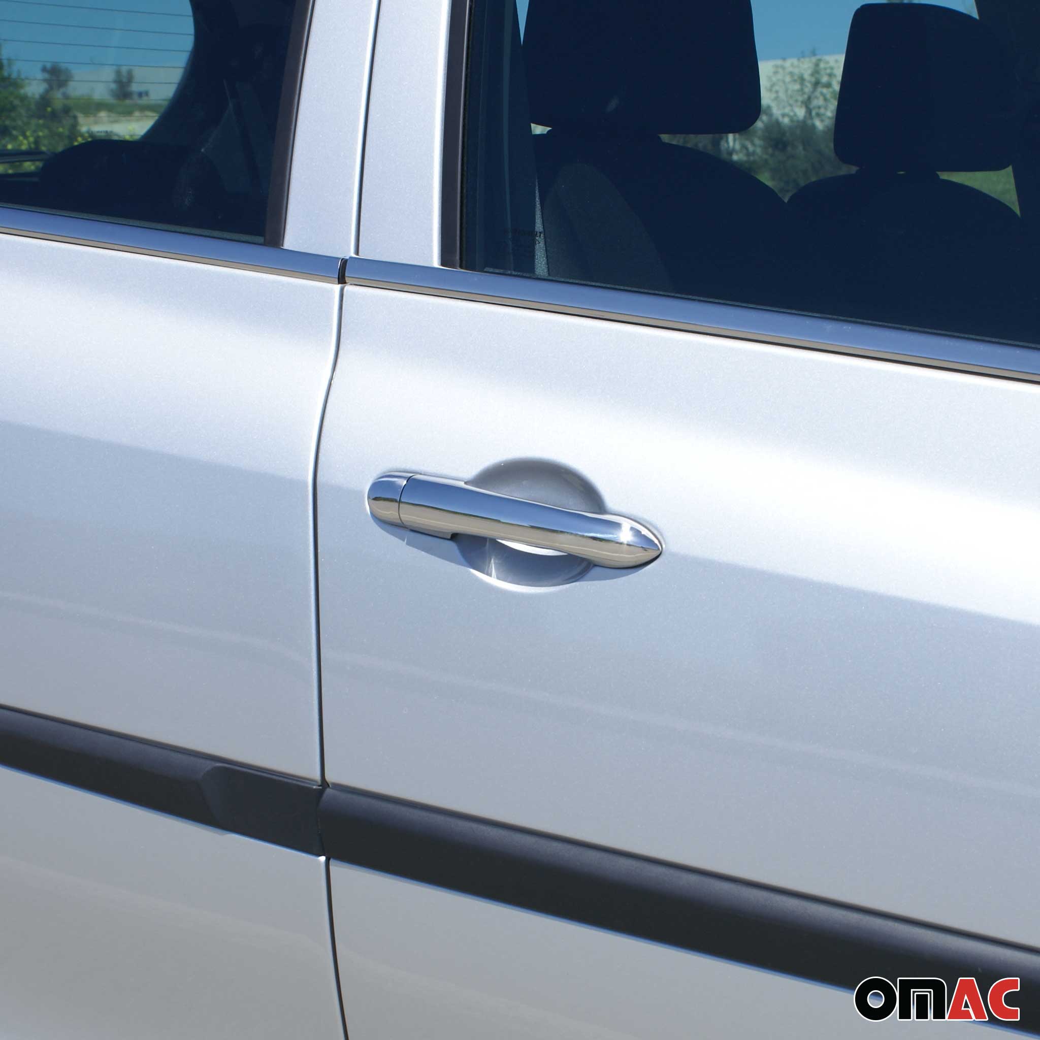 Türgriffkappen Blenden für Renault Megane 2002-2009 Chrom Edelstahl 4-Tür 8 tlg