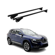 Menabo Grundträger Dachträger für Renault Koleos 2016-2024 ABE Alu Schwarz 2x