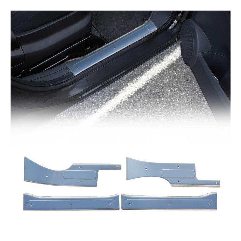 Einstiegsleisten Türschutzleisten für Citroen Nemo 2008-2024 Edelstahl 4tlg