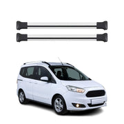 Dachträger für Ford Transit Courier / Tourneo Courier 2014-2022 75kg Grau Alu 2x