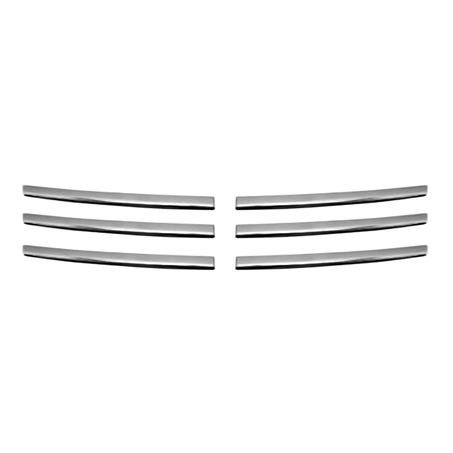 Kühlergrill Leisten Grillleisten für VW Sharan 1995-2000 Edelstahl Chrom 6tlg
