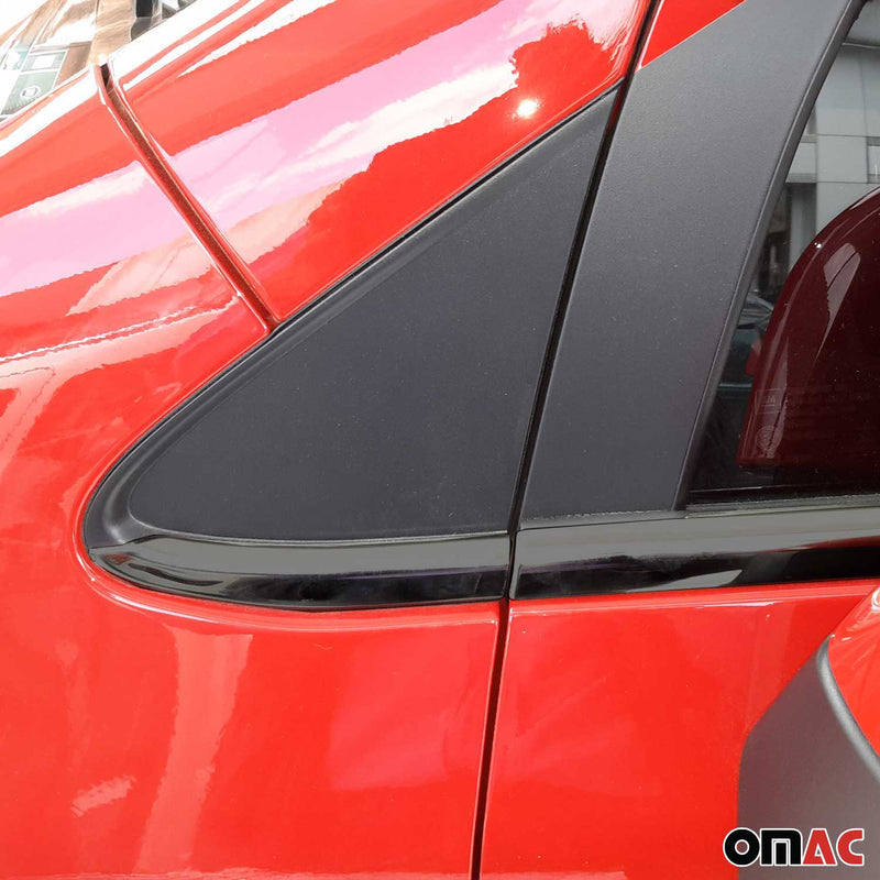 Fensterleisten Zierleisten für Opel Astra K Schrägheck Edelstahl Dunkel 8tlg