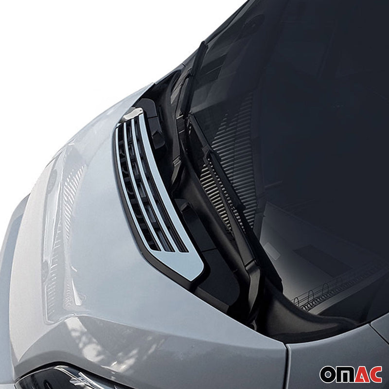 Radiator grille strips grill strips for Citroen Jumper 2014-2025 stainless steel silver
