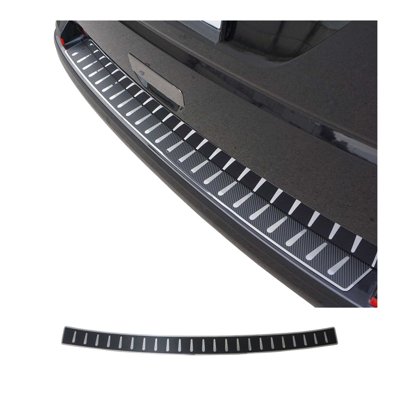 Ladekantenschutz für VW T5 Transporter Multivan 2003-2015 Chrom Kohlefaserfolien