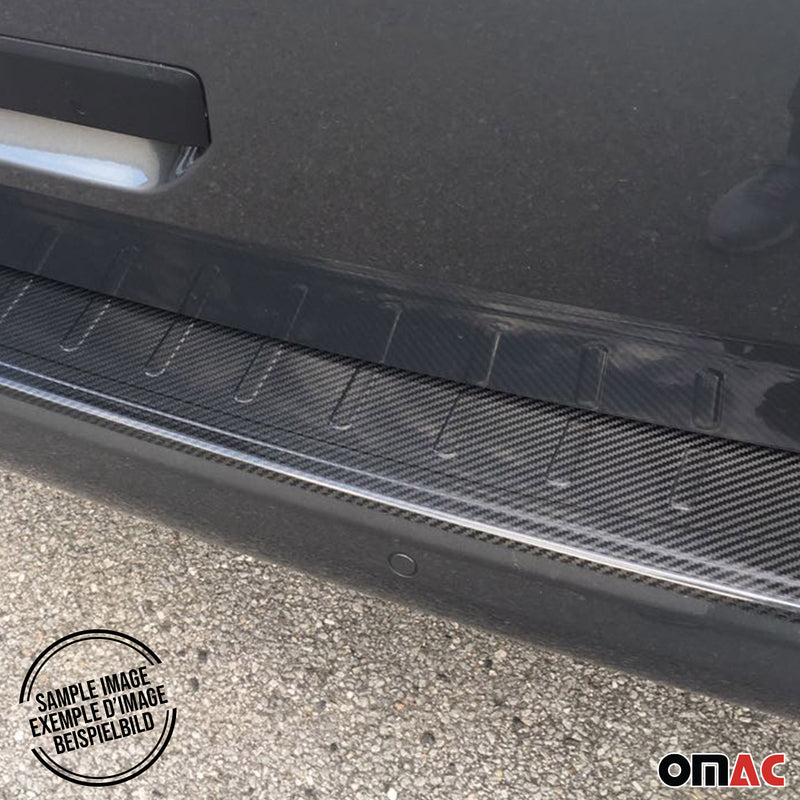 2003-2015 VW T5 Transporter loading sill protection bumper protector carbon fiber red