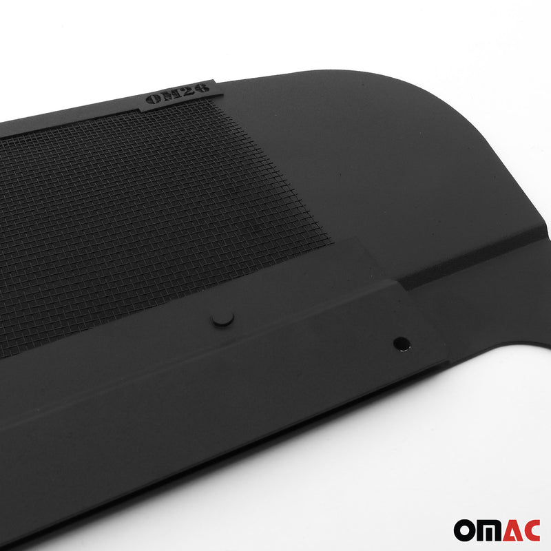 Lüftungsgitter Be & Entlüftung für Opel Vivaro B 2014-2019 Aluminium Schwarz 2x