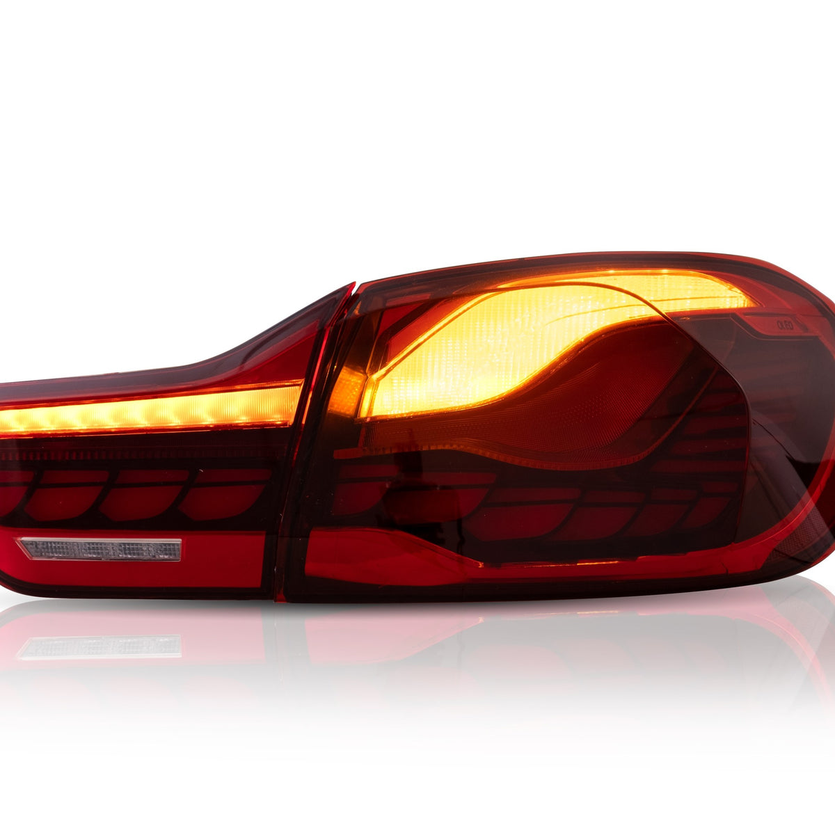 JOM OLED/LED Rückleuchten für BMW F32 Coupe/F33 Cabrio/F36 Gran Coupe 2013-2021 Rot