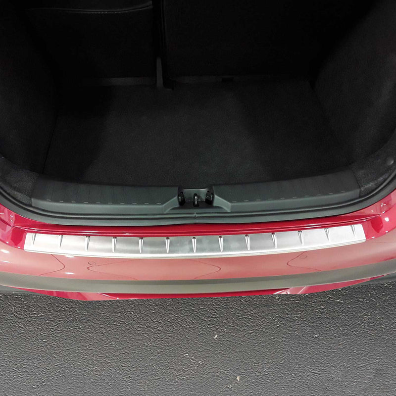 Ladekantenschutz Stoßstangenschutz für Nissan Micra 2017-2025 Chrom Gebürstet