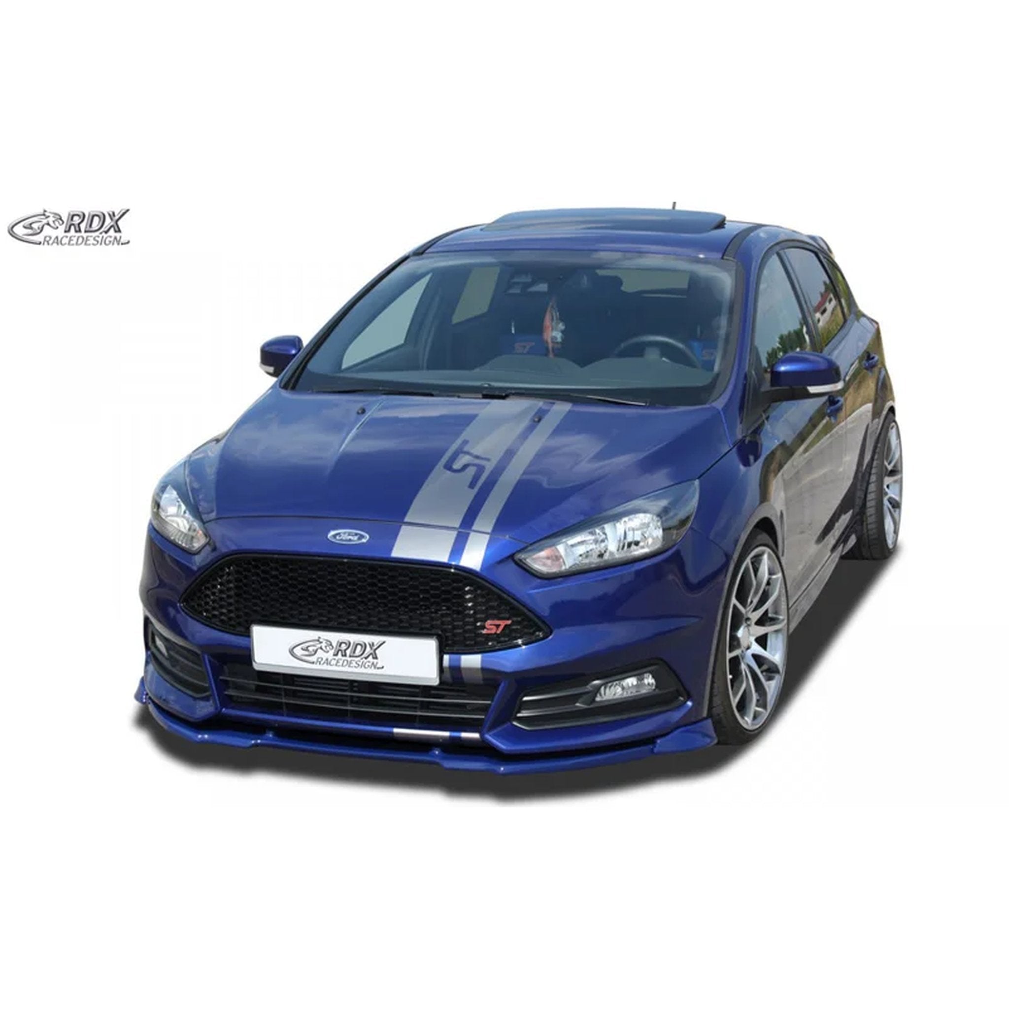 RDX Frontspoiler Vario-X für Ford Focus II ST Facelift 2015- Polyurethan TÜV