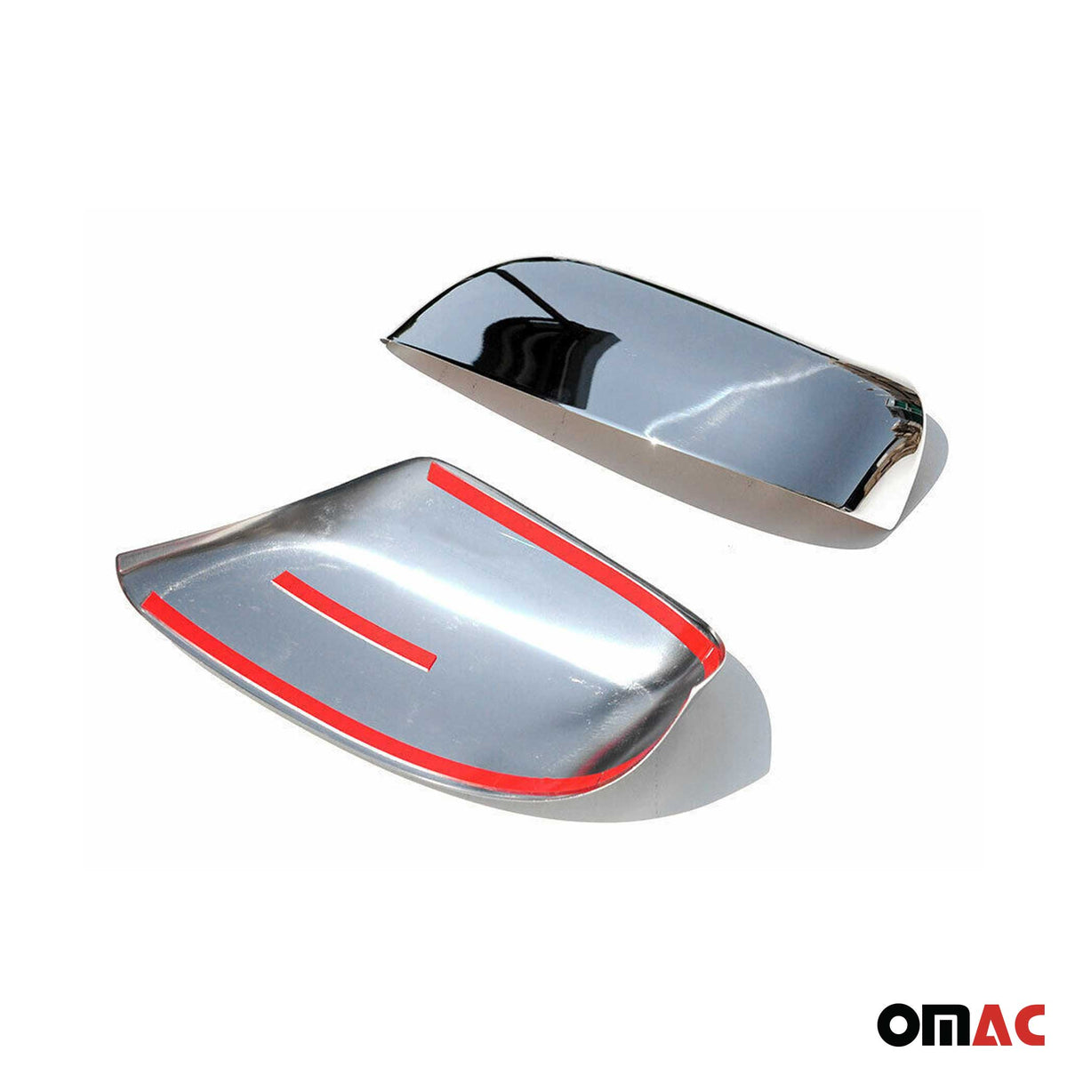 Spiegelkappen Spiegelabdeckung für Nissan Qashqai J11 2014-2021 Edelstahl Chrom