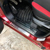 Einstiegsleisten Türschutzleisten für Fiat Doblo 2010-2024 Edelstahl 4tlg