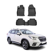 OMAC Gummi Fußmatten für Subaru Forester V 2018-2025 Premium TPE Automatten 3tlg