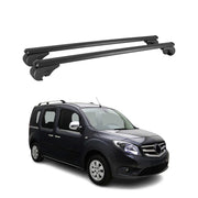 Dachträger Grundtäger für Mercedes Citan W415 2012-2021 75kg Alu Schwarz 2 tlg