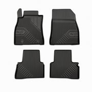 Fußmatten Gummimatten No.77 für Nissan Juke I 2010-2019 TPE Schwarz 4 Teile