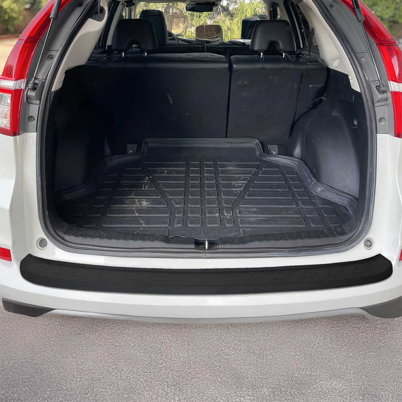 Ladekantenschutz Stoßstangenschutz für Honda CR-V 2012-2018 ABS Schwarz 1tlg