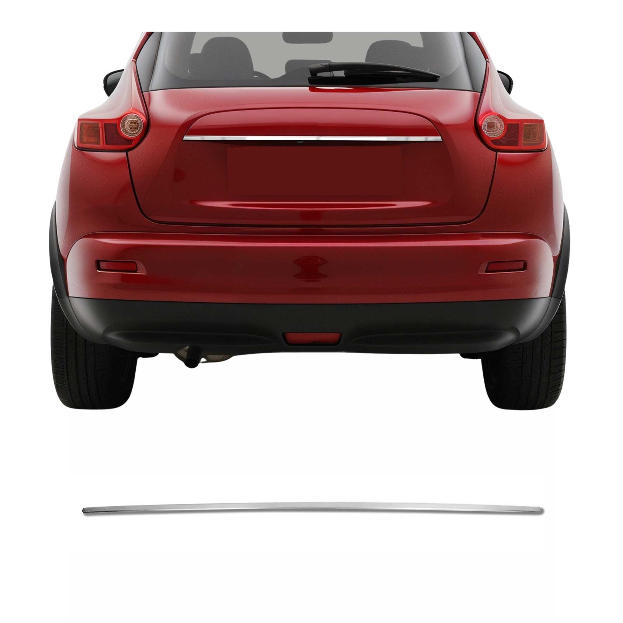 Heckklappe Kofferraumöffner Griff für Nissan Juke 2010-2019 Gebürstet Chrom