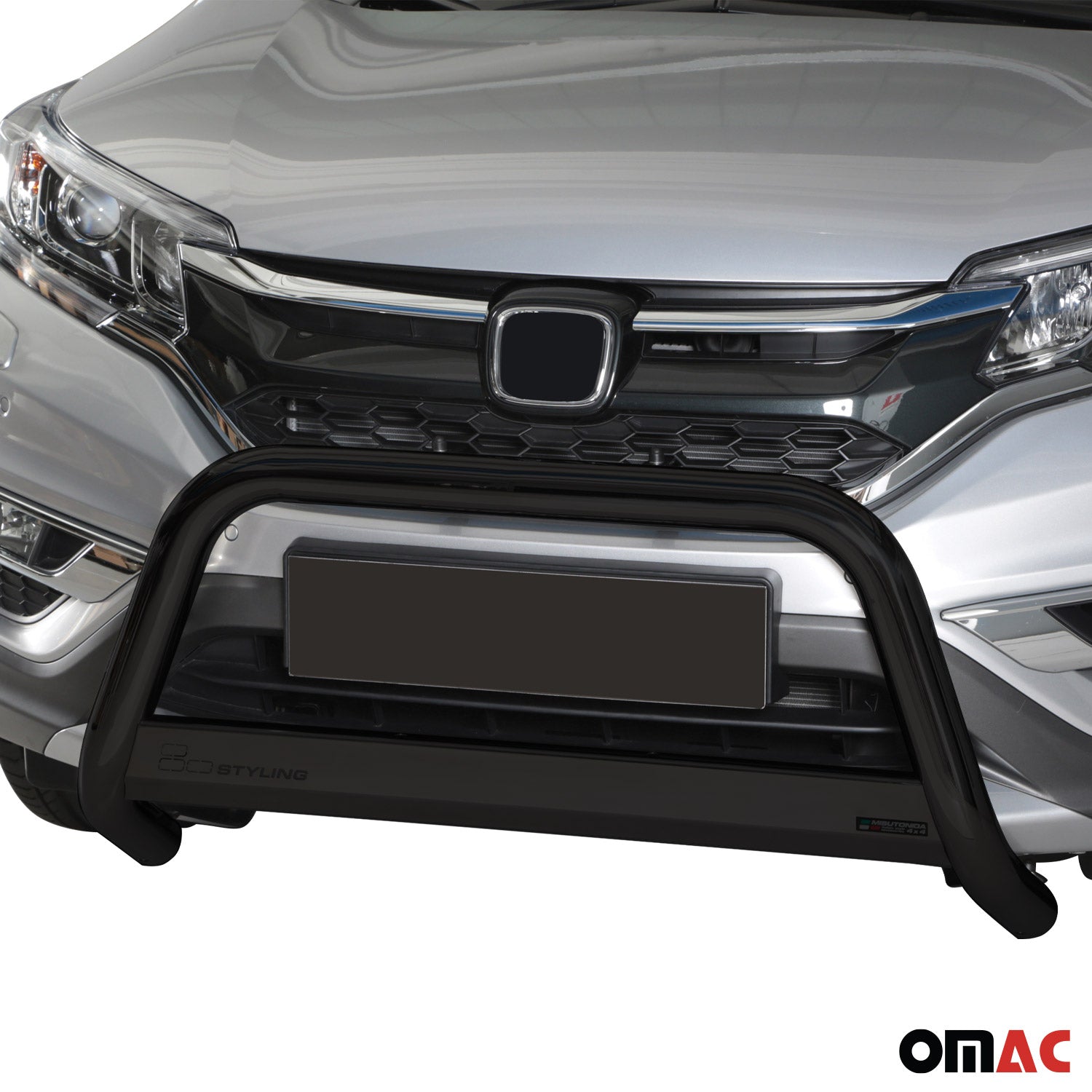 Frontbügel Frontschutzbügel für Honda CR-V 2016-2018 ø63mm Stahl Schwarz Schutz
