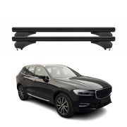 Menabo Dachträger Grundtäger für Volvo XC60 II 2018-2026 Aluminium Schwarz 2 tlg
