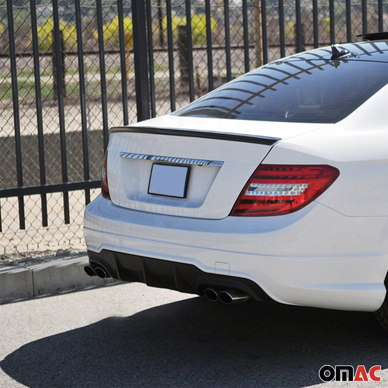 Heckspoiler Dachspoiler Hecklippe für Mercedes C Klasse W204 2007-2014 Grundiert