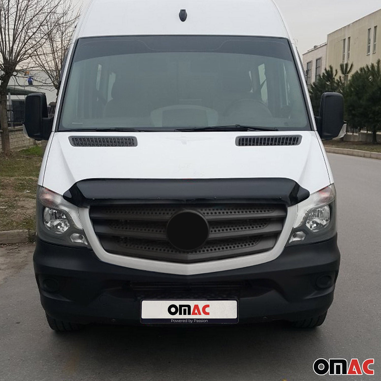 Sonnenblende Motorhaube Deflektor Set für Mercedes Sprinter W906 2013-2018 2tlg