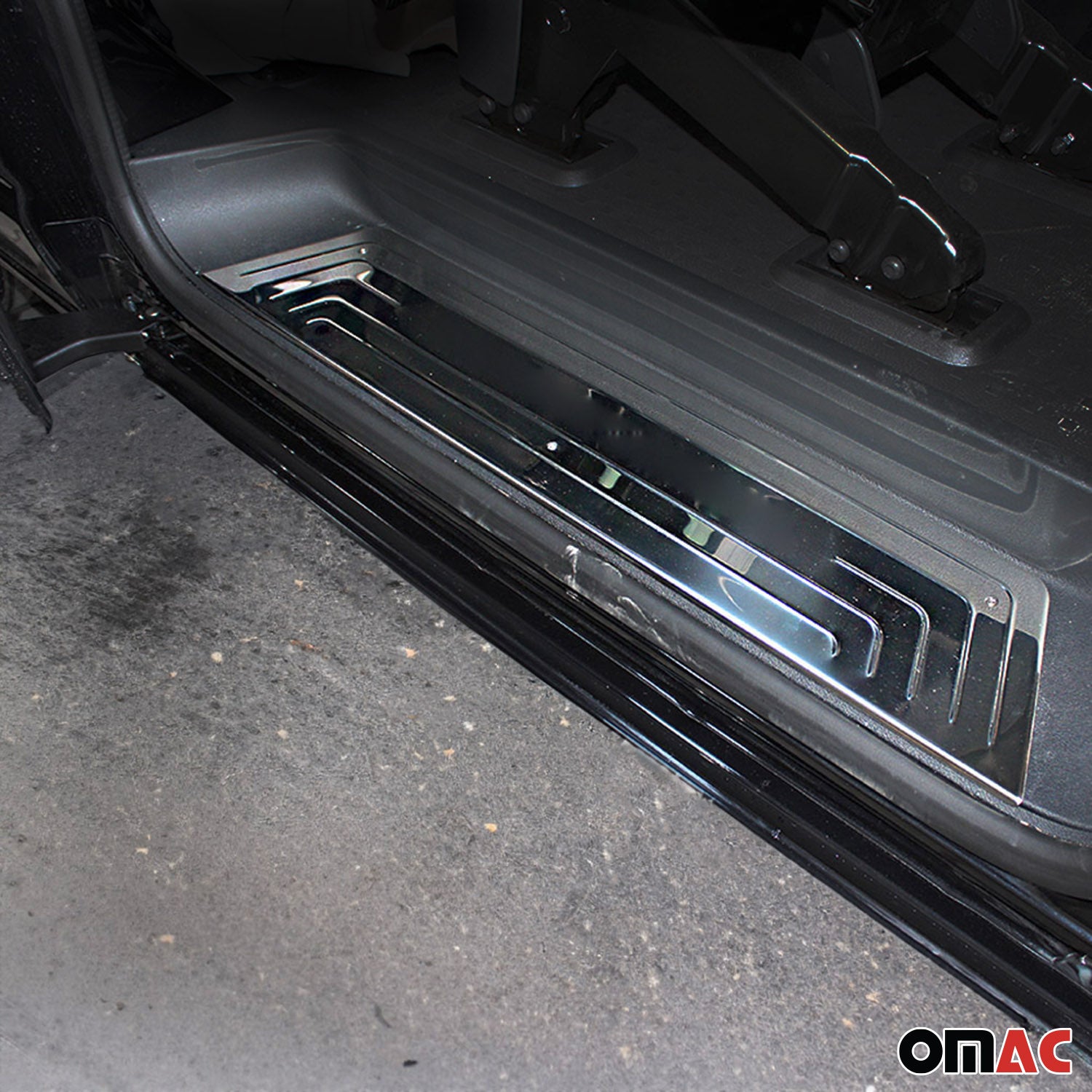 Einstiegsleisten Türschweller für VW Caravelle T5 2003-2015 Edelstahl Chrom 4tlg