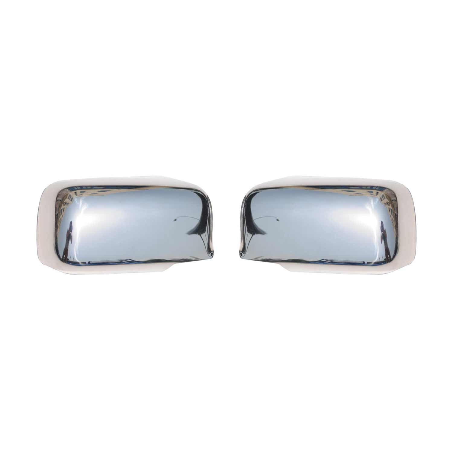 Spiegelkappen Spiegelabdeckung für Mitsubishi Lancer 2003-2007 Edelstahl Chrom