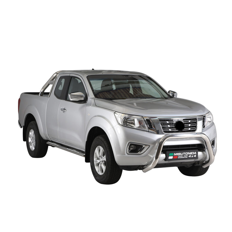 Stahl Schwellerrohre Trittbretter für Nissan NP300 Navara King Cab 2016-2025