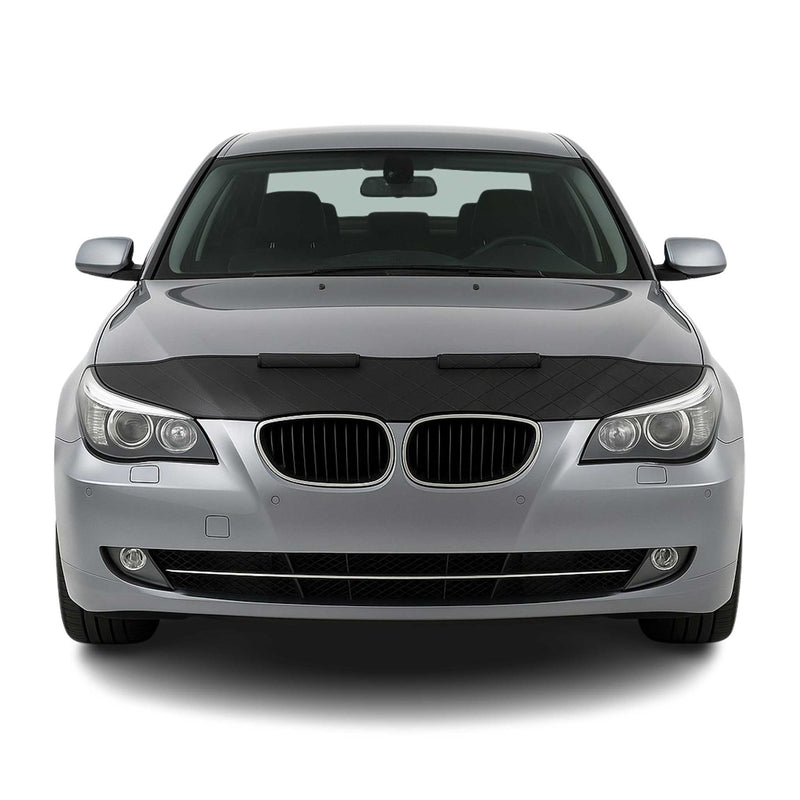 Haubenbra Steinschlagschutz Bonnet Bra für BMW 5er E60 2003-2009 Schwarz Halb