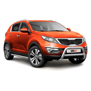 Frontbügel Frontschutzbügel für Kia Sportage 2010-2015 mit ABE Stahl Silber
