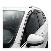 Windabweiser Regenabweiser für VW Tiguan AD 2016-2024 Acryl Dunkel 4tlg