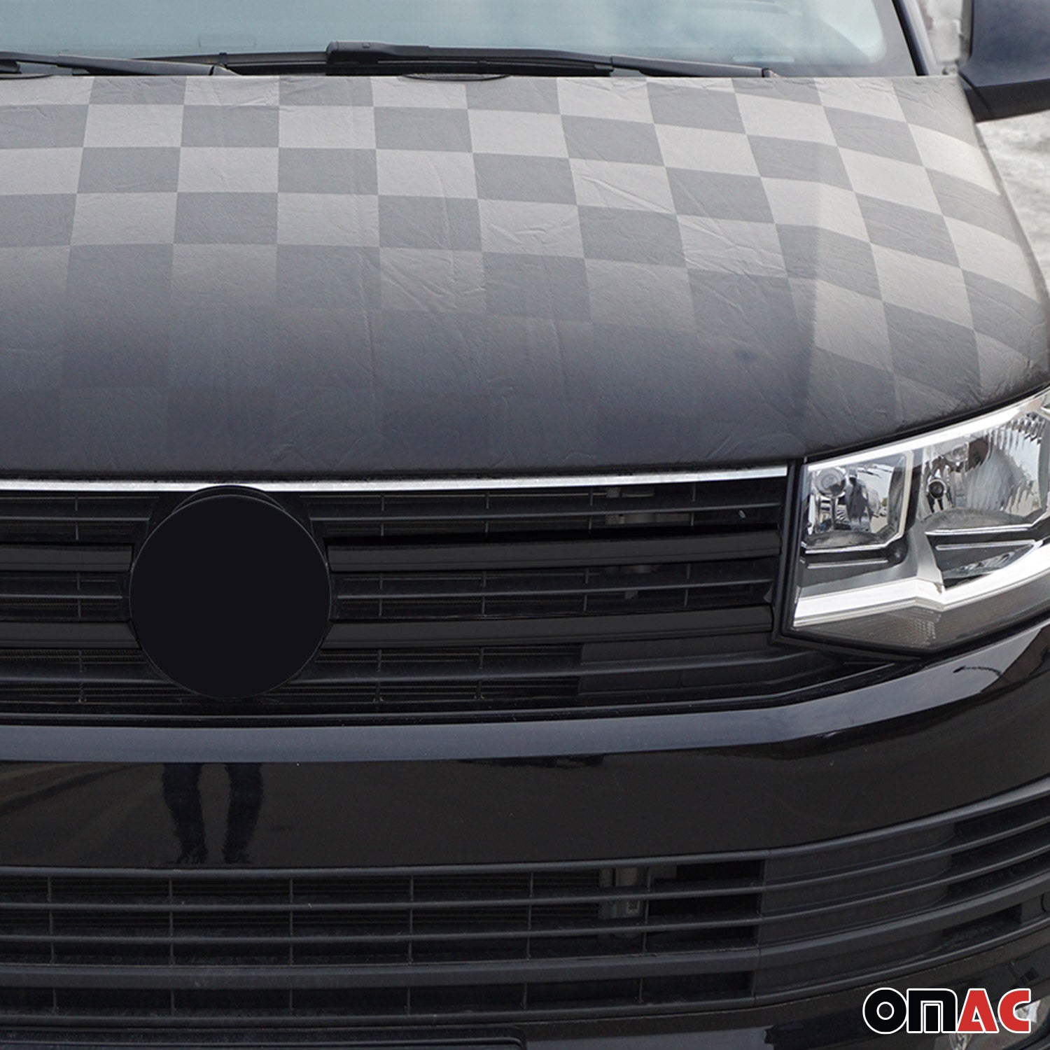 Motorhaube Chromleiste Frontleiste für VW T6 Multivan 2015-2019 Edelstahl Chrom