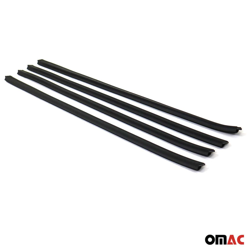 Außenkante Dicht Staub Horizontale Leiste für Mercedes W115 1968-1980 ABS 4tlg