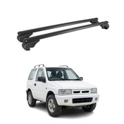 Dachträger für Ford Maverick / Nissan Terrano II 1993-1998 TÜV Alu Schwarz 2tlg