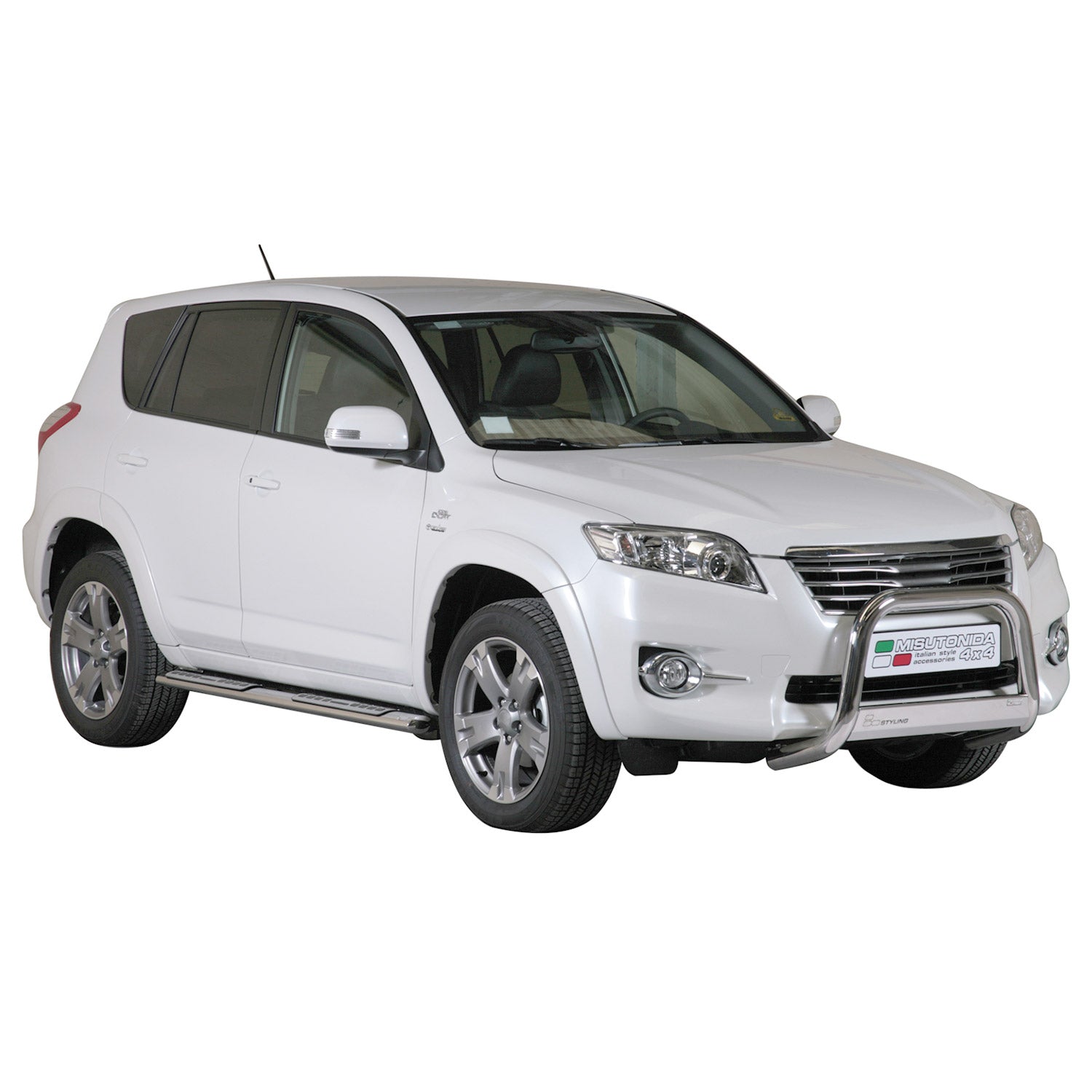 Frontbügel Frontschutzbügel für Toyota RAV4 XA30 2010-2012 ø63mm Stahl Silber