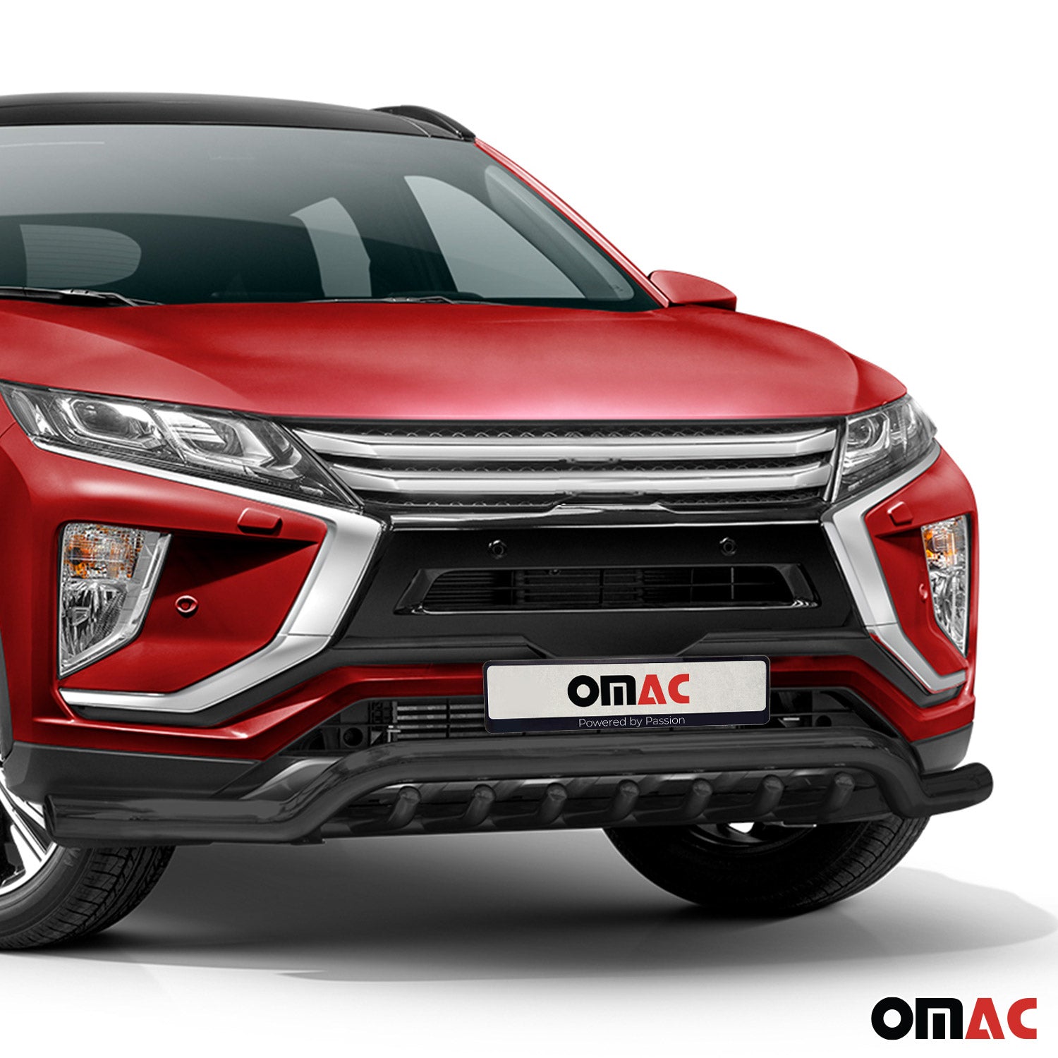 Frontschutzbügel Frontbügel für Mitsubishi Eclipse Cross 2018-26 ABE Schwarz