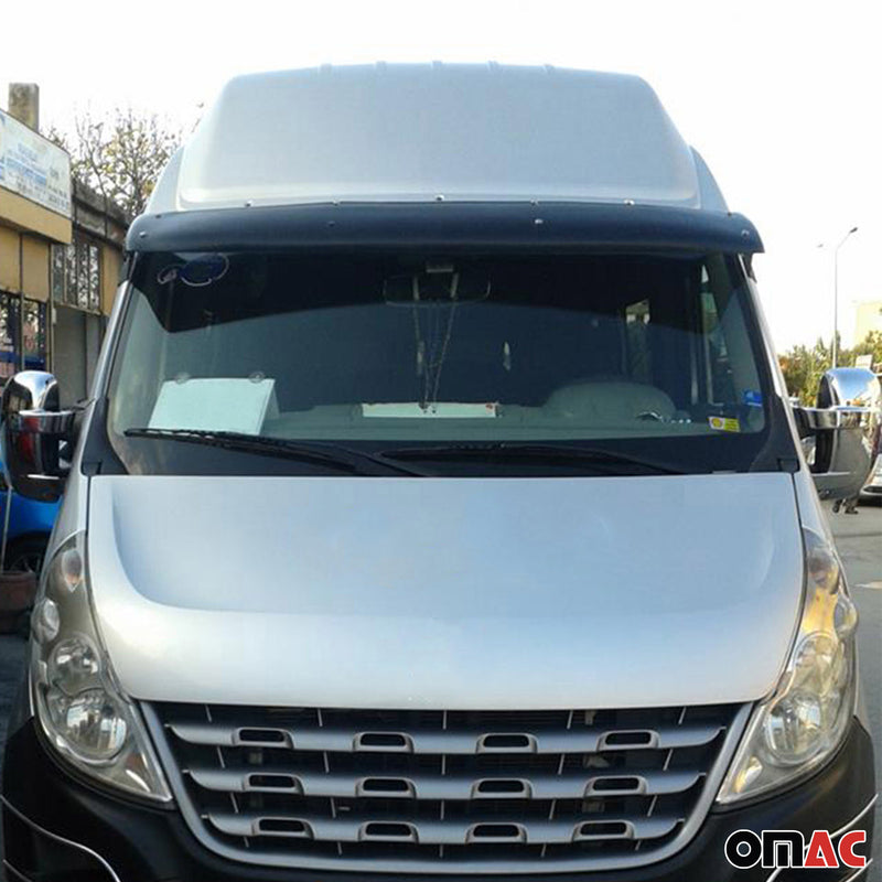 Sonnenblende Motorhaube Deflektor Set für Renault Master 3 2014-2020 Acryl