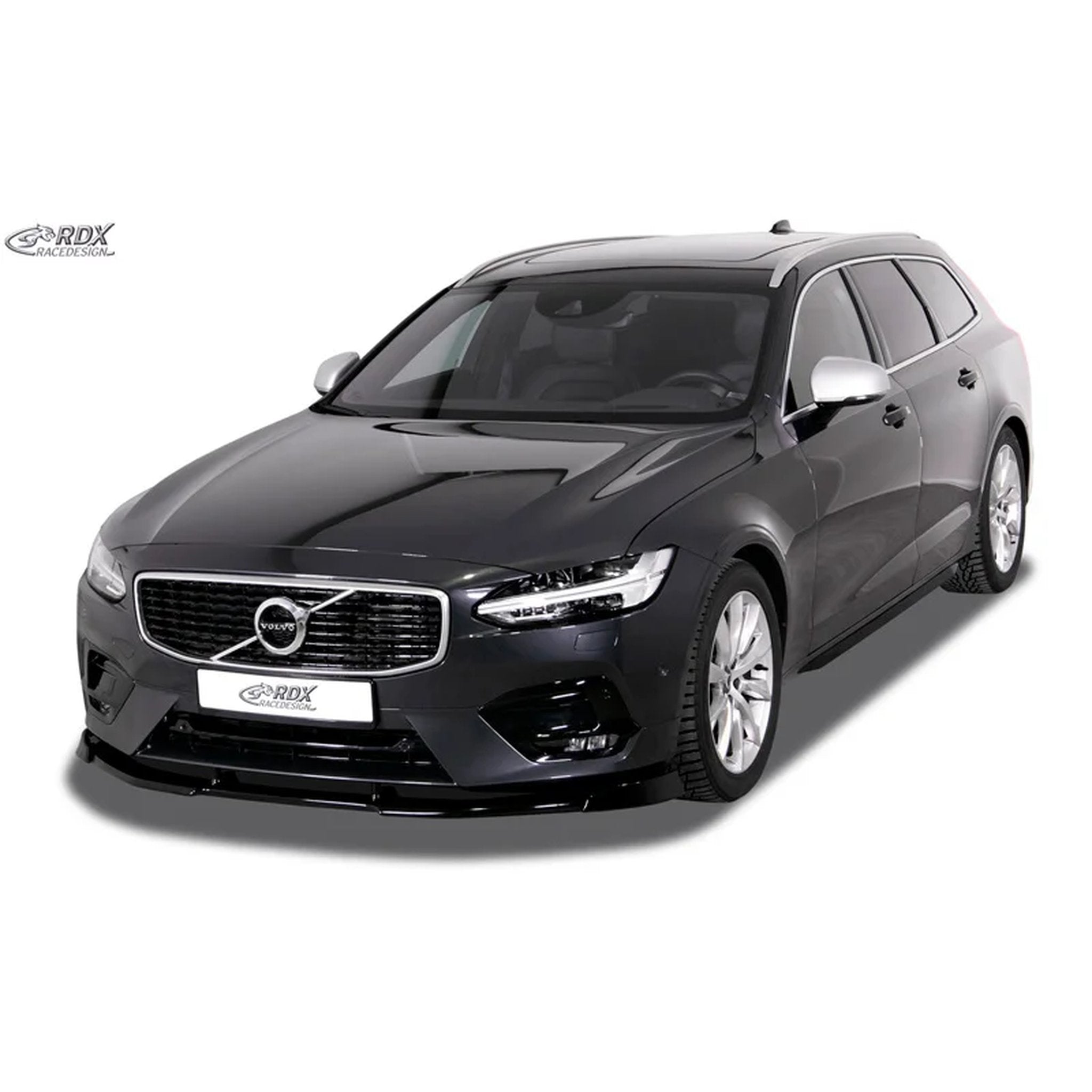RDX Seitenschweller 'Slim' für Volvo S90/V90 2016- ABS Schwarz 2er-Set TÜV