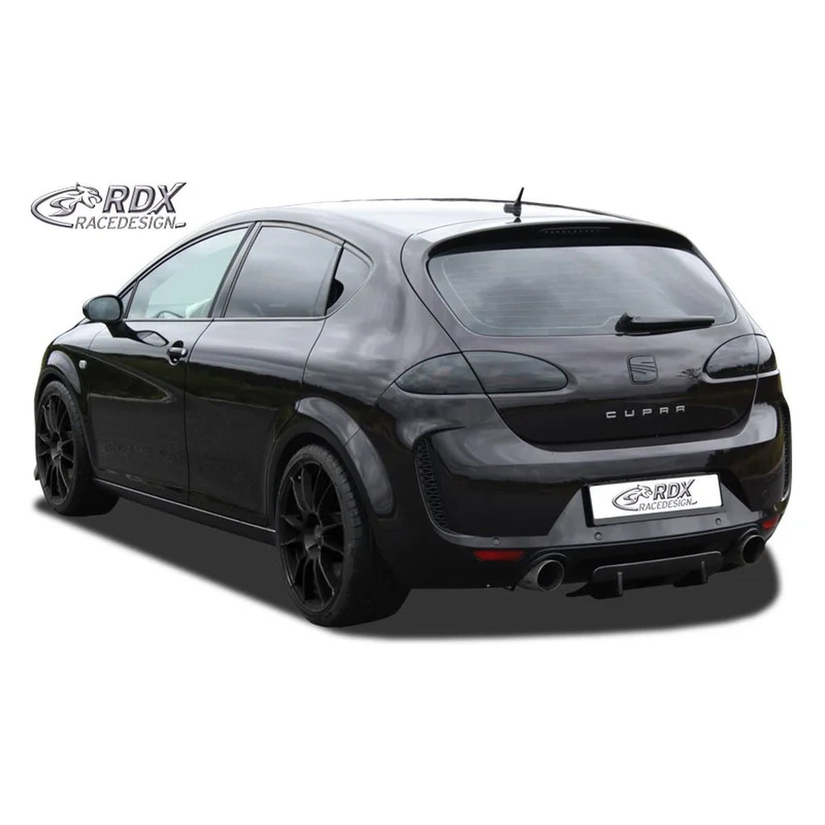 RDX Heckschürzenansatz Diffuser U-Diff für Seat Leon 1P 2005-2012