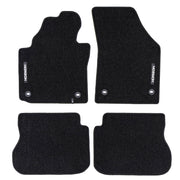 Velours Fußmatten für VW Caddy III 2003-2020 Autoteppich Automatten Schwarz 4tlg