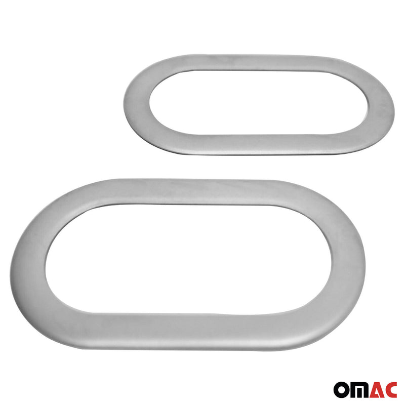 Blinkerrahmen Seitenblinker für Seat Arosa 1997-2005 Edelstahl Silber 2x