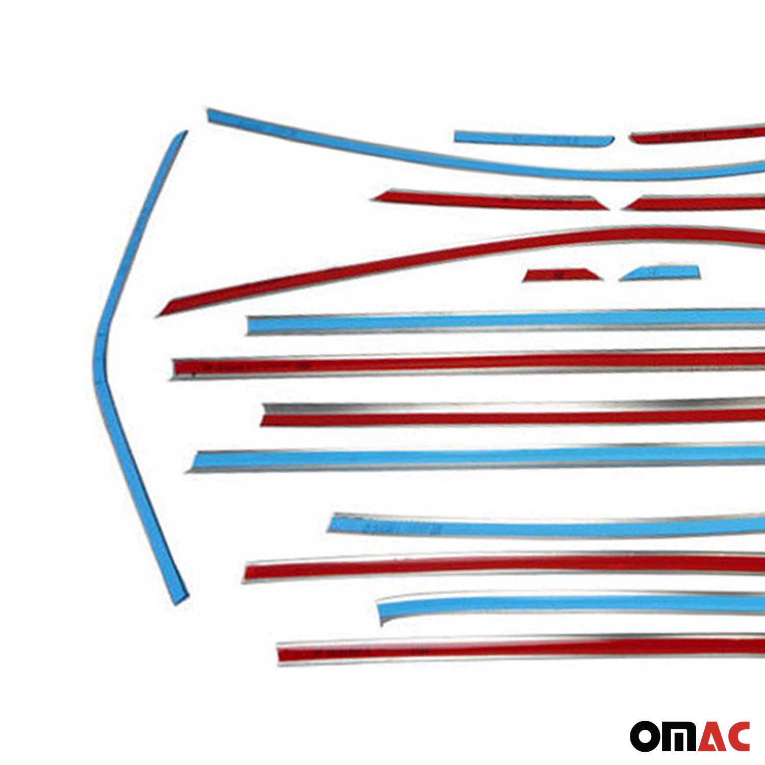 Fensterleisten Zierleisten für Ford Kuga 2013-2019 Edelstahl Chrom 18tlg