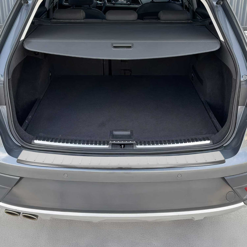 Ladekantenschutz Stoßstangenschutz für Seat Leon Kombi 2014-2020 Edelstahl Chrom
