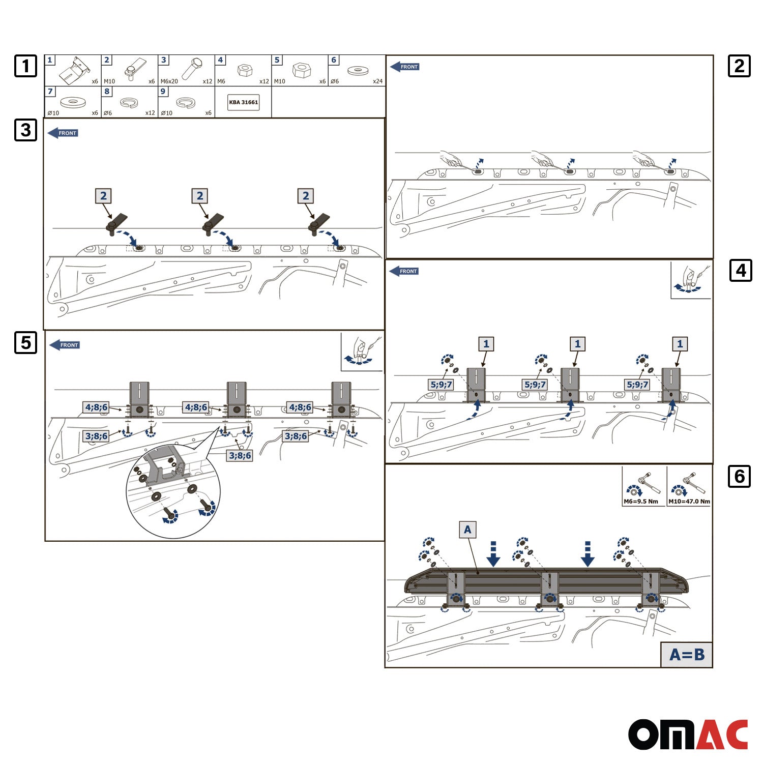 Trittbretter Seitenschweller für Jeep Grand Cherokee 2010-2024 ABE Alu