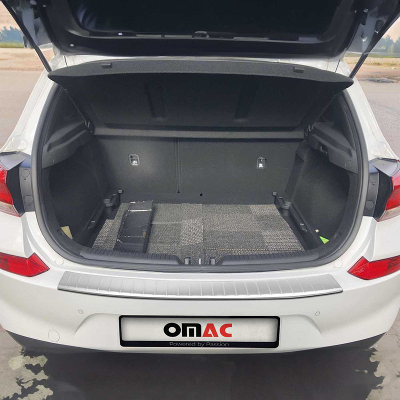 Ladekantenschutz Stoßstangenschutz für Hyundai i30 Kombi 2012-17 Chrom Gebürstet