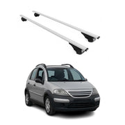 Dachträger Grundtäger für Citroen C3 X-TR 2002-2009 75kg Metall Silber 2 tlg