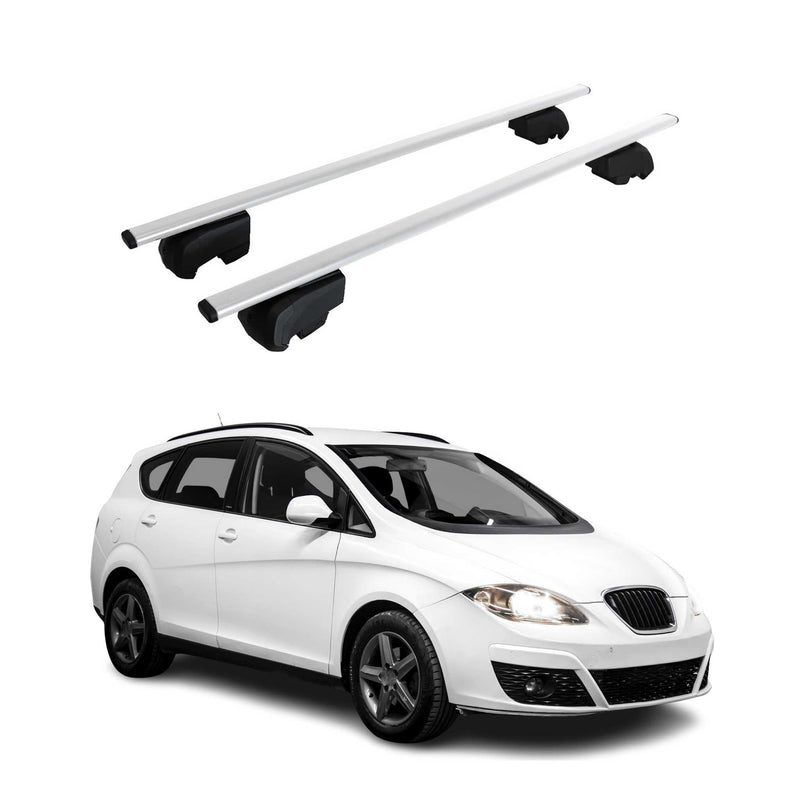 Dachträger Gepäckträger für Seat Altea XL 2006-2015 Grundträger ABE Silber