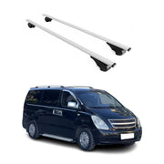 Dachträger Grundtäger für Hyundai H-1 Travel Starex 2007-2023 75kg Metall Silber